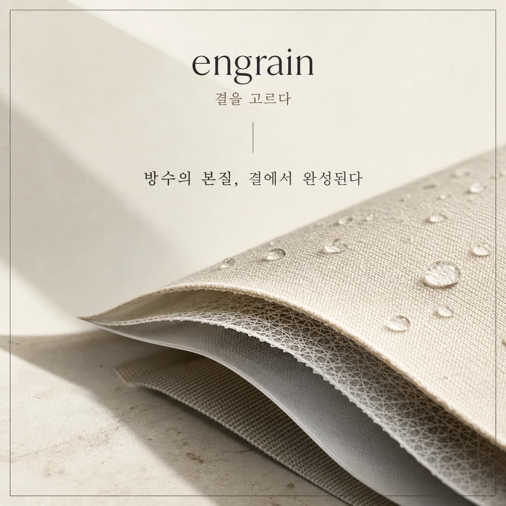 방수 백팩 하나, 장마철 주말을 위한 화이트에이지
